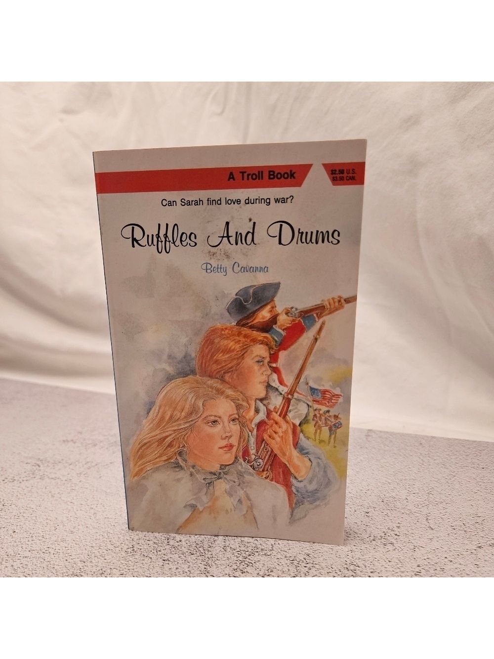 Ruffles And Drums Book by Betty Cavanna, Brand New Old Stock! Very Rare